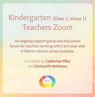 Kindergarten (Class 1 minus 1) Teachers Zoom